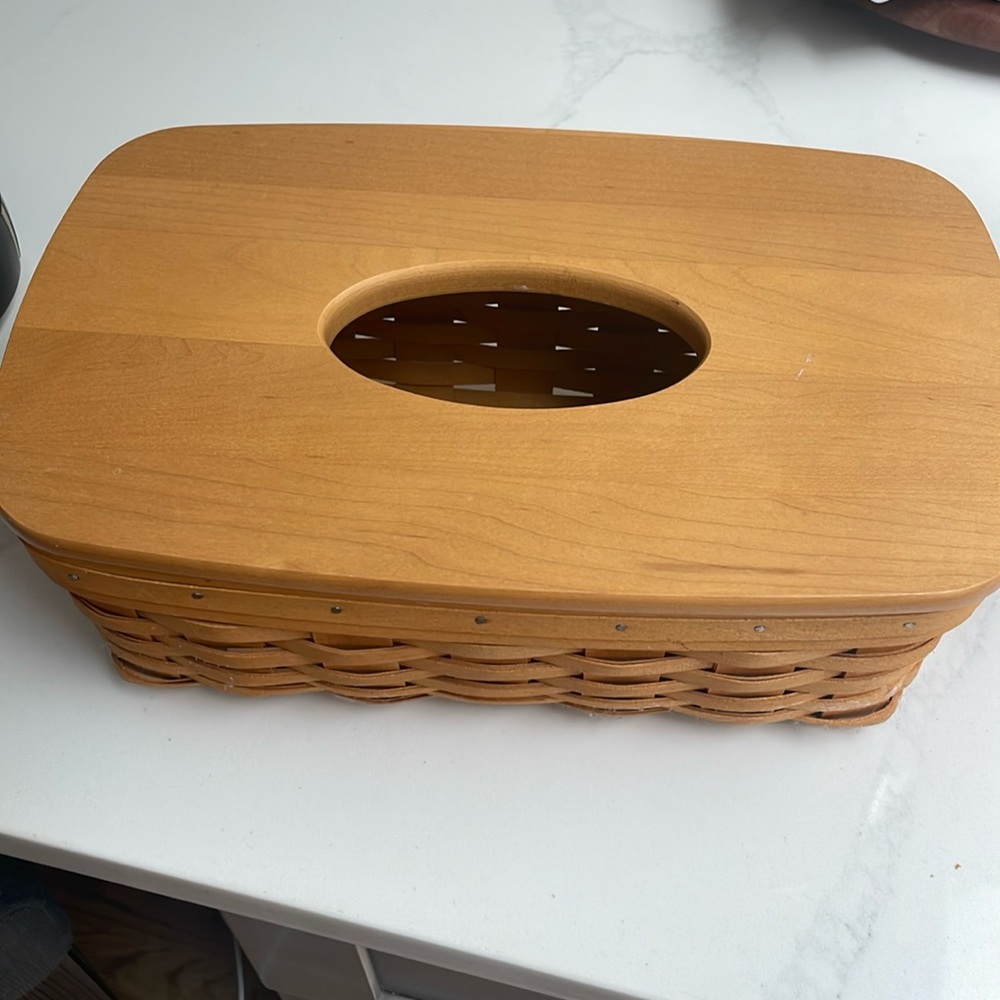 Longaberger Tissue Box
